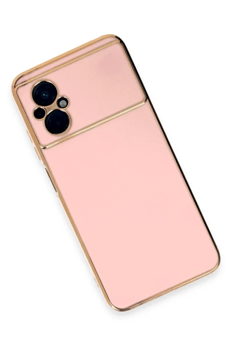 Xiaomi Poco M5 Kılıf Volet Silikon - Pembe Xiaomi Poco M5 Kılıf Volet Silikon - Pembe