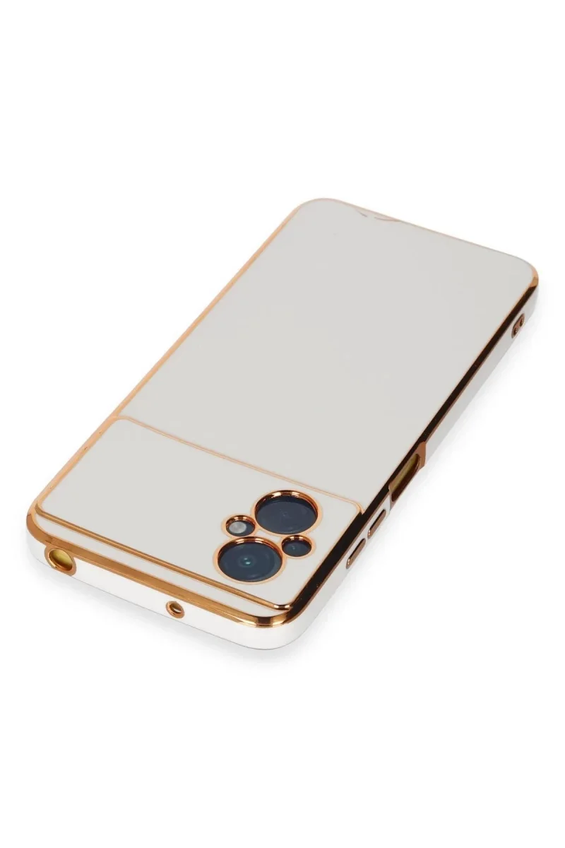 Xiaomi Poco M5 Kılıf Volet Silikon - Beyaz Xiaomi Poco M5 Kılıf Volet Silikon - Beyaz