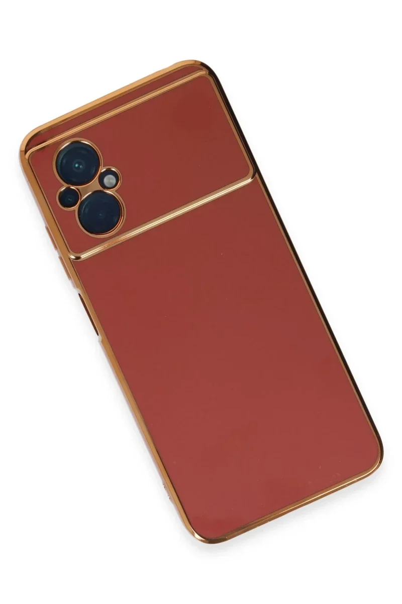 Xiaomi Poco M5 Kılıf Volet Silikon - Kırmızı