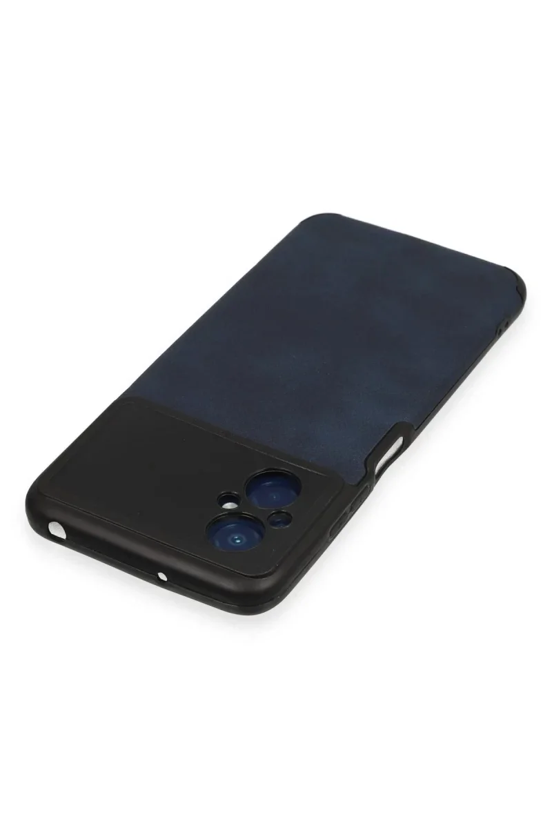Xiaomi Poco M5 Kılıf Loop Deri Silikon - Lacivert