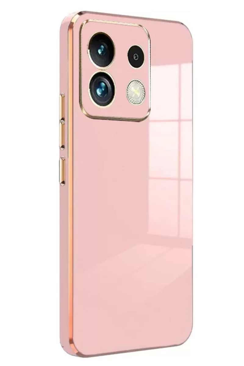 Xiaomi Poco M6 Pro 4G Kılıf Volet Silikon - Pembe