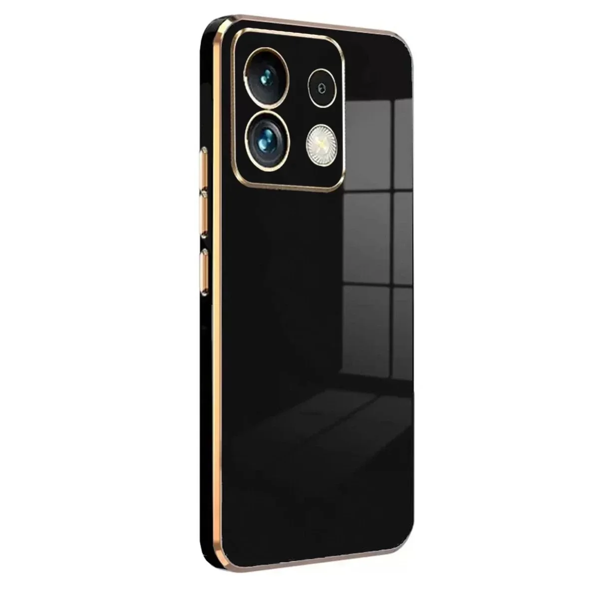 Xiaomi Poco M6 Pro 4G Kılıf Volet Silikon - Siyah
