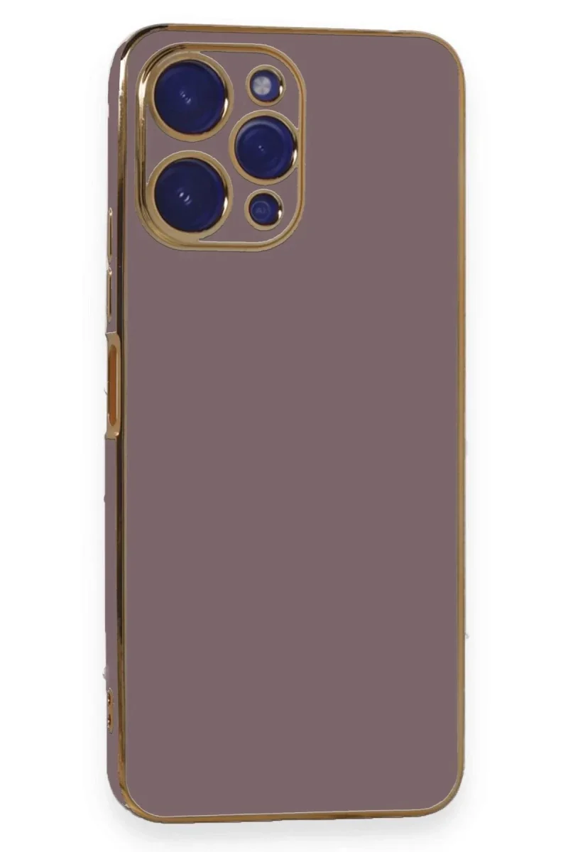 Xiaomi Poco M6 Pro 5G Kılıf Volet Silikon - Mor
