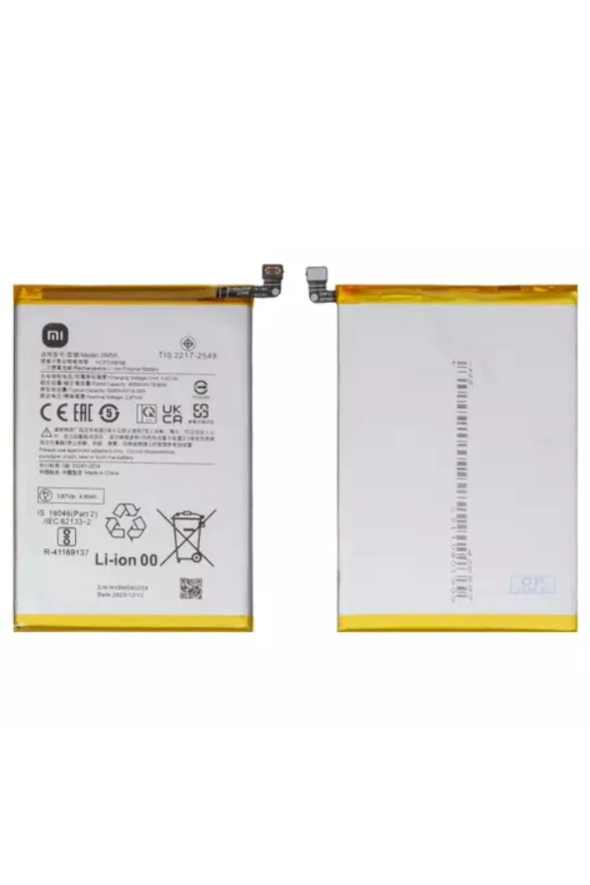 Xiaomi Poco M6 Pro Ile Uyumlu Güclendirilmiş Ithal Pil Batarya BM5R