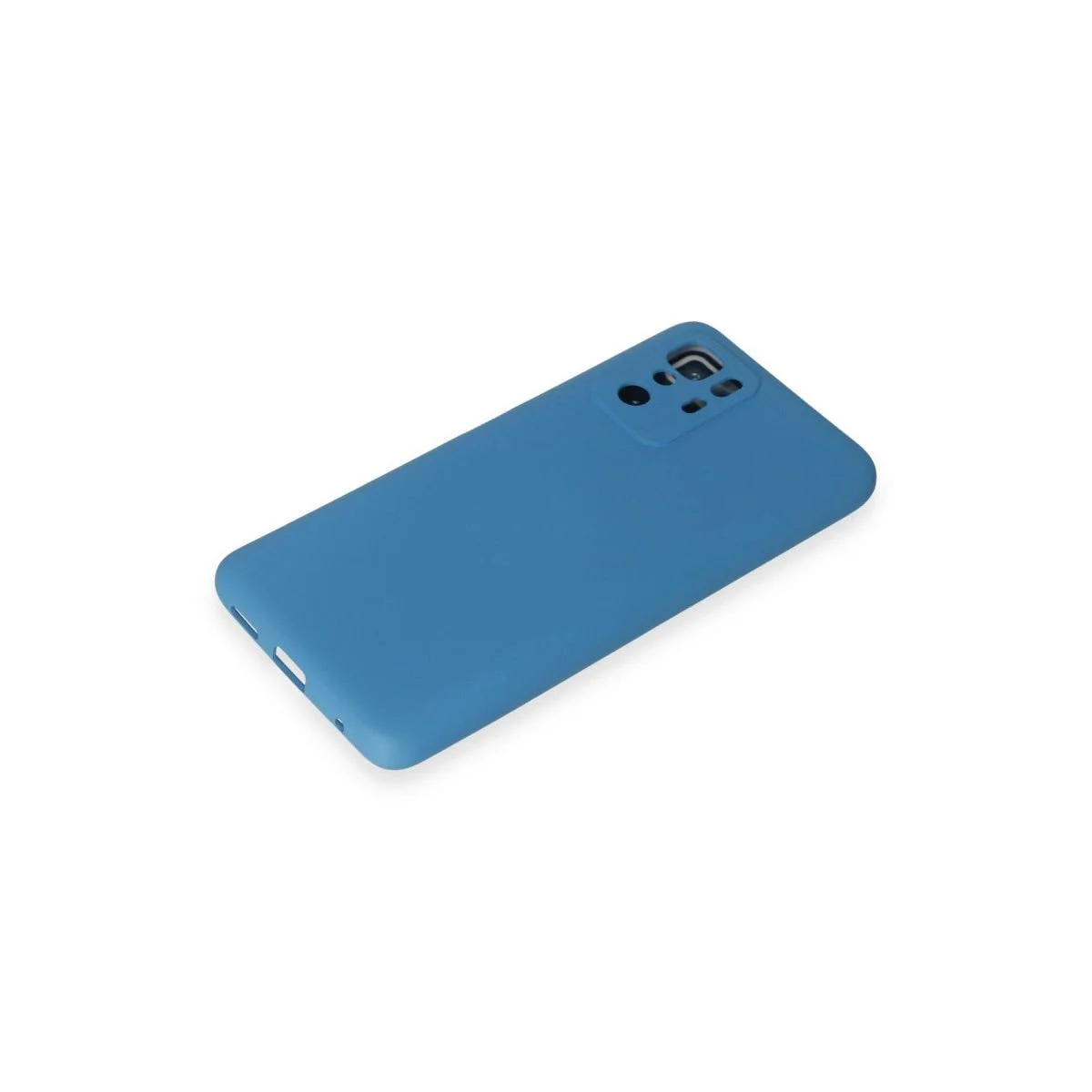 Xiaomi Poco X3 GT ile Uyumlu Nano İçi Kadife Silikon Kılıf - Mavi