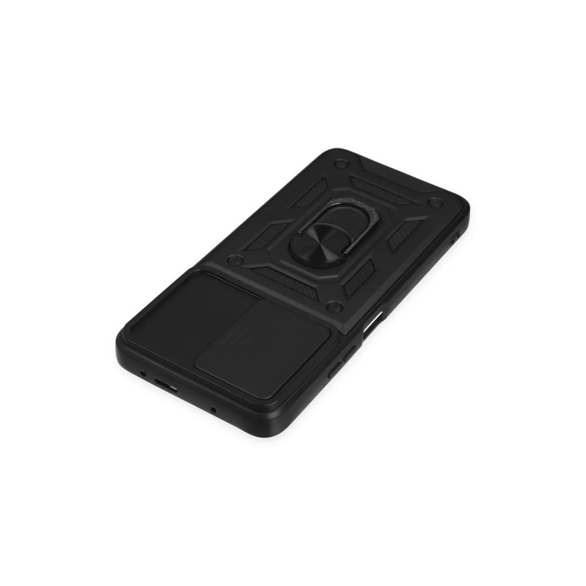 Xiaomi Poco X3 Gt Kılıf Pars Lens Yüzüklü Silikon - Siyah Xiaomi Poco X3 Gt Kılıf Pars Lens Yüzüklü Silikon - Siyah