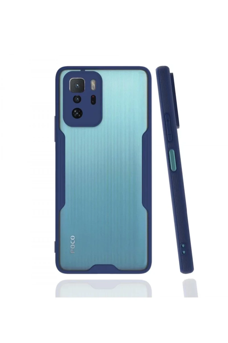 Xiaomi Poco X3 GT Kılıf Platin Silikon - Lacivert Xiaomi Poco X3 GT Kılıf Platin Silikon - Lacivert