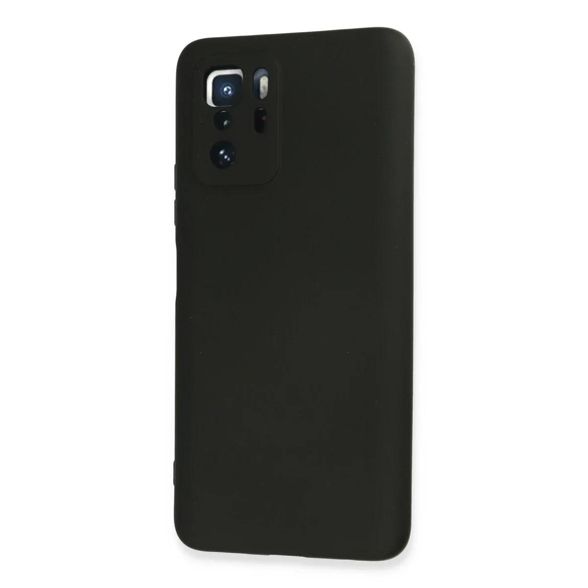 Xiaomi Poco X3 GT Kılıf Nano içi Kadife Silikon - Siyah Xiaomi Poco X3 GT Kılıf Nano içi Kadife Silikon - Siyah