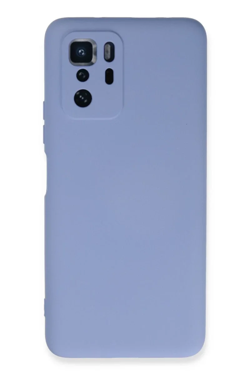 Xiaomi Poco X3 GT Kılıf Nano içi Kadife Silikon - Lila Xiaomi Poco X3 GT Kılıf Nano içi Kadife Silikon - Lila