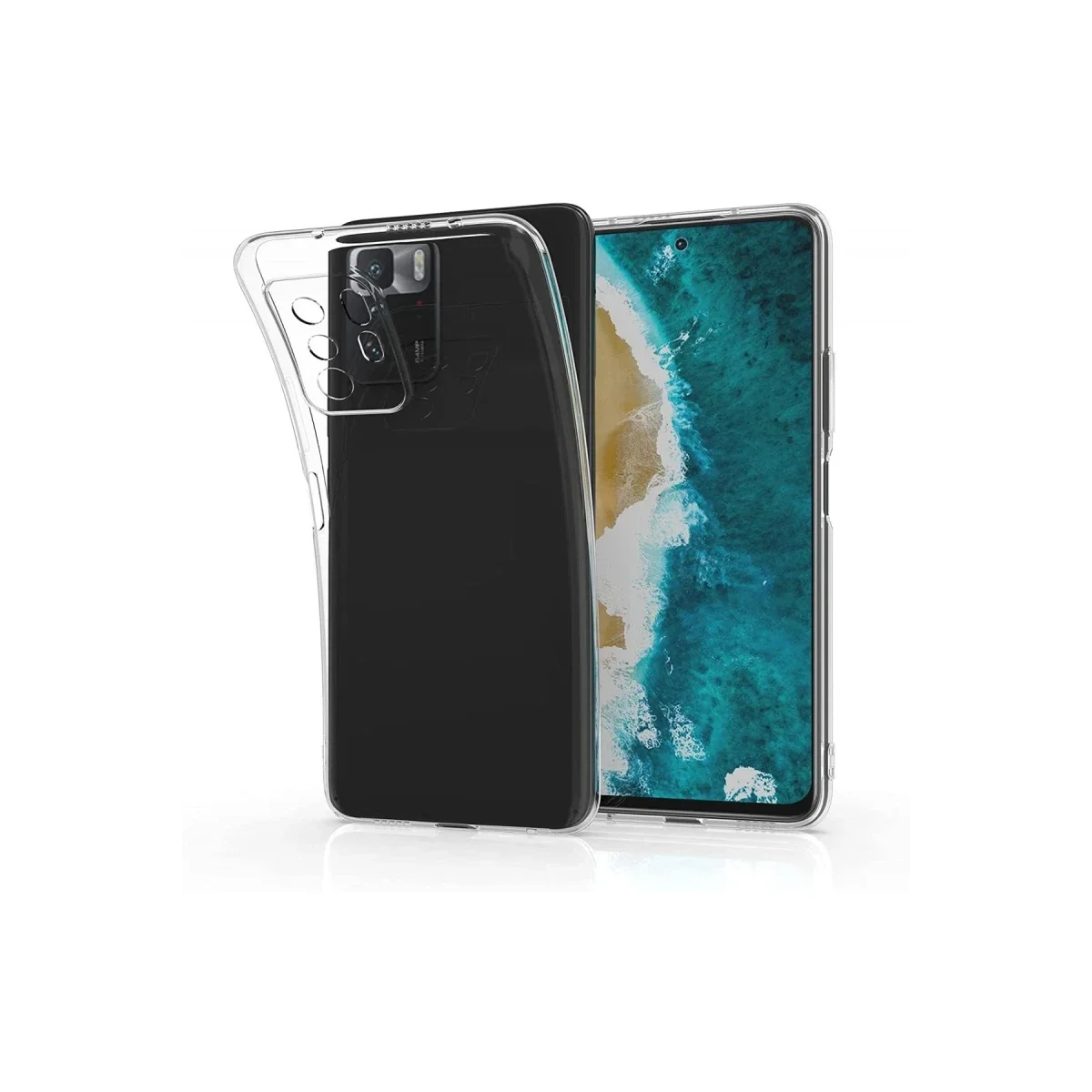 Xiaomi Poco X3 GT Kılıf Lüx Şeffaf Silikon Xiaomi Poco X3 GT Kılıf Lüx Şeffaf Silikon
