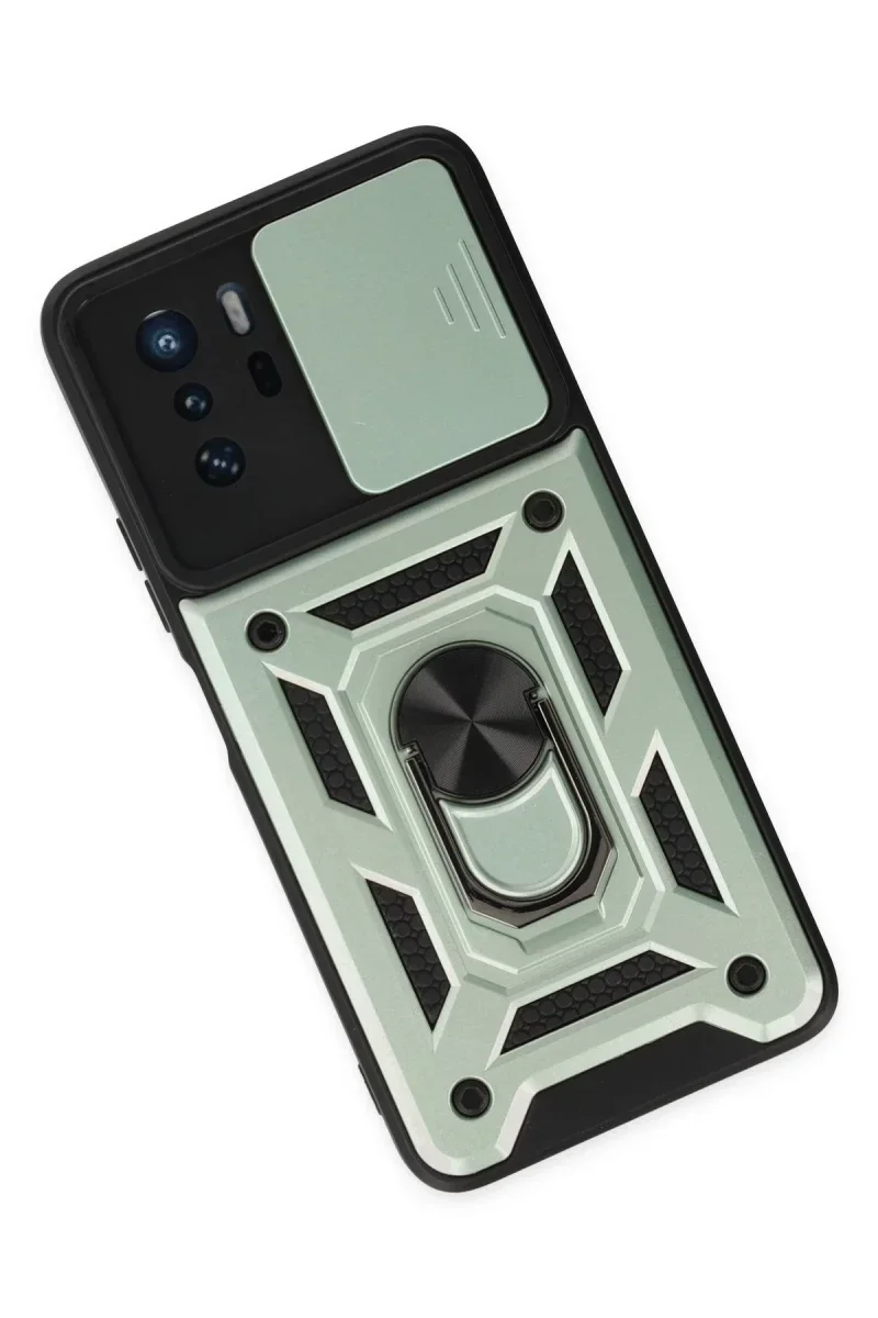 Xiaomi Poco X3 GT Kılıf Pars Lens Yüzüklü Silikon - Yeşil Fiyatı, Yorumları ve Özellikleri