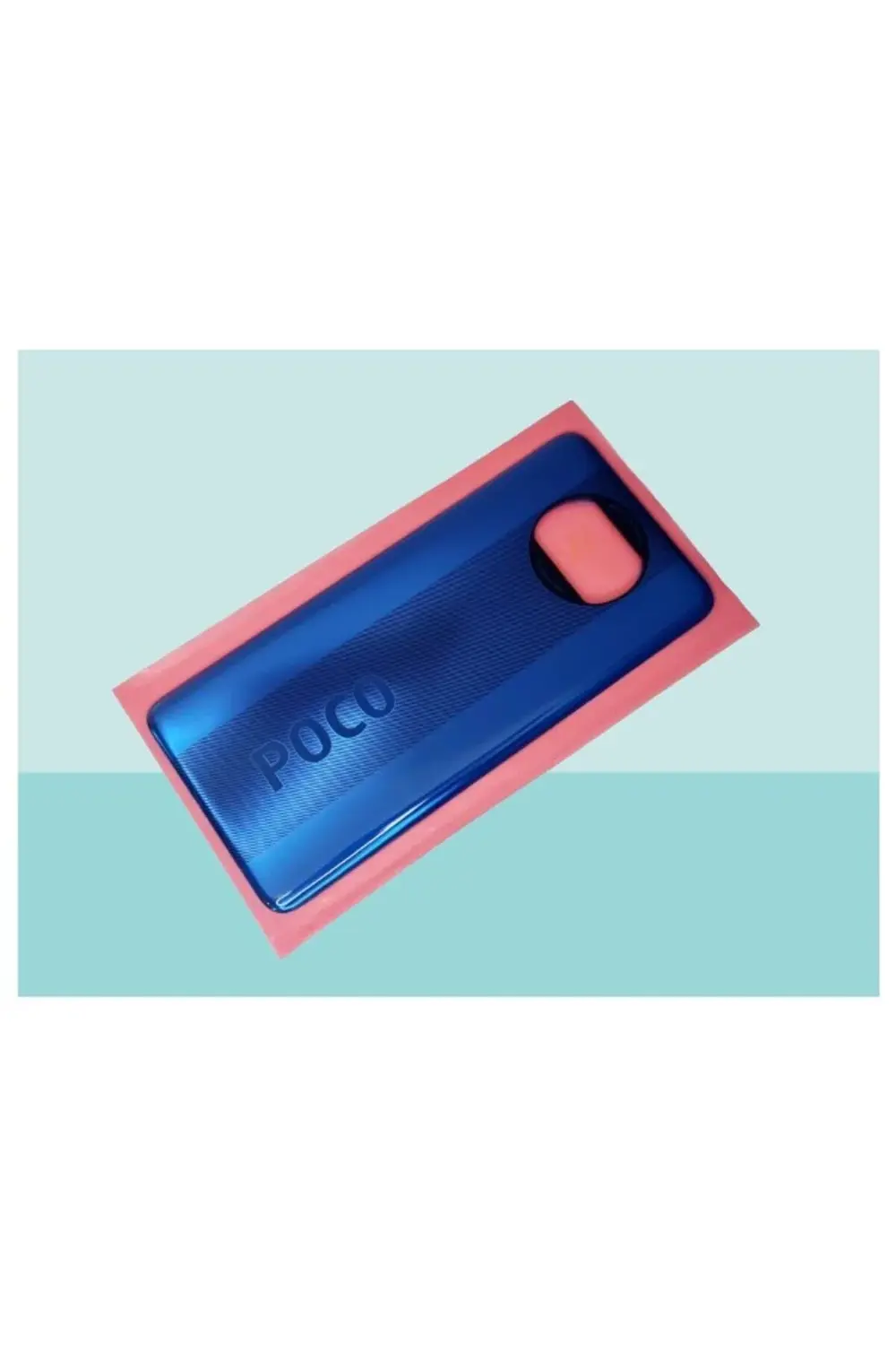 Xiaomi Poco X3 / Poco X3 Nfc Arka Kapak Batarya Kapağı Mavi