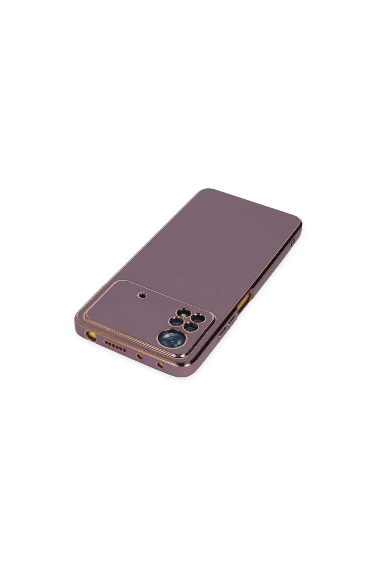 Xiaomi Poco X4 Pro 5g Kılıf Volet Silikon - Mor Xiaomi Poco X4 Pro 5g Kılıf Volet Silikon - Mor
