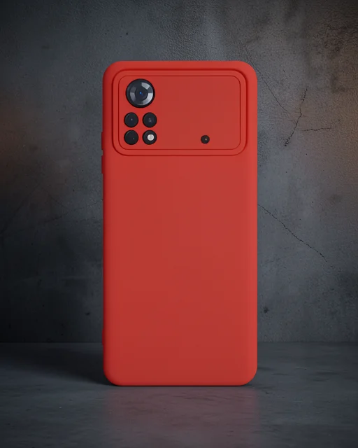 Xiaomi Poco X4 Pro 5G Kılıf Nano İçi Kadife Silikon - Kırmızı Xiaomi Poco X4 Pro 5G Kılıf Nano İçi Kadife Silikon - Kırmızı