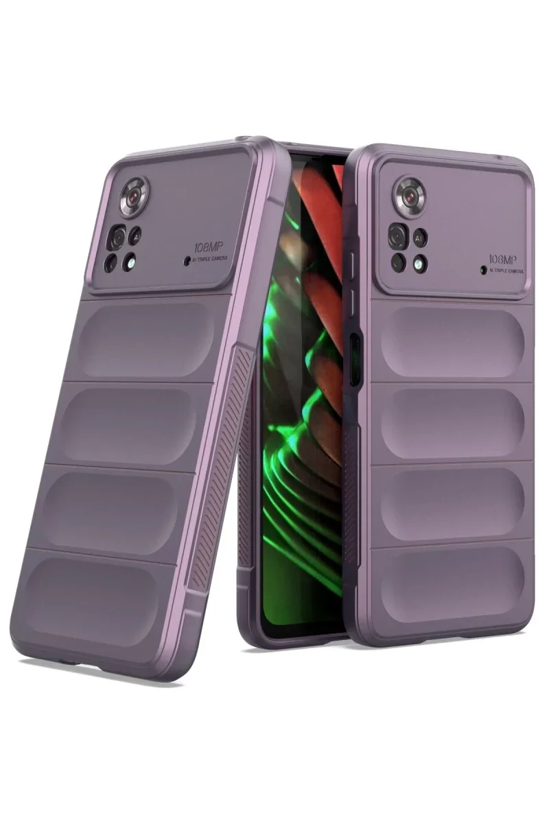 Xiaomi Poco X4 Pro 5G Kılıf Optimum Silikon - Mor Fiyatı, Yorumları ve Özellikleri