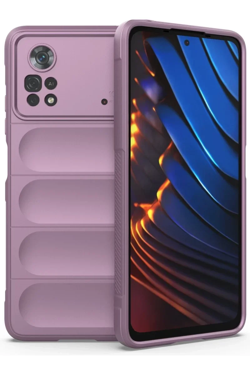 Xiaomi Poco X4 Pro 5G Kılıf Optimum Silikon - Mor Fiyatı, Yorumları ve Özellikleri