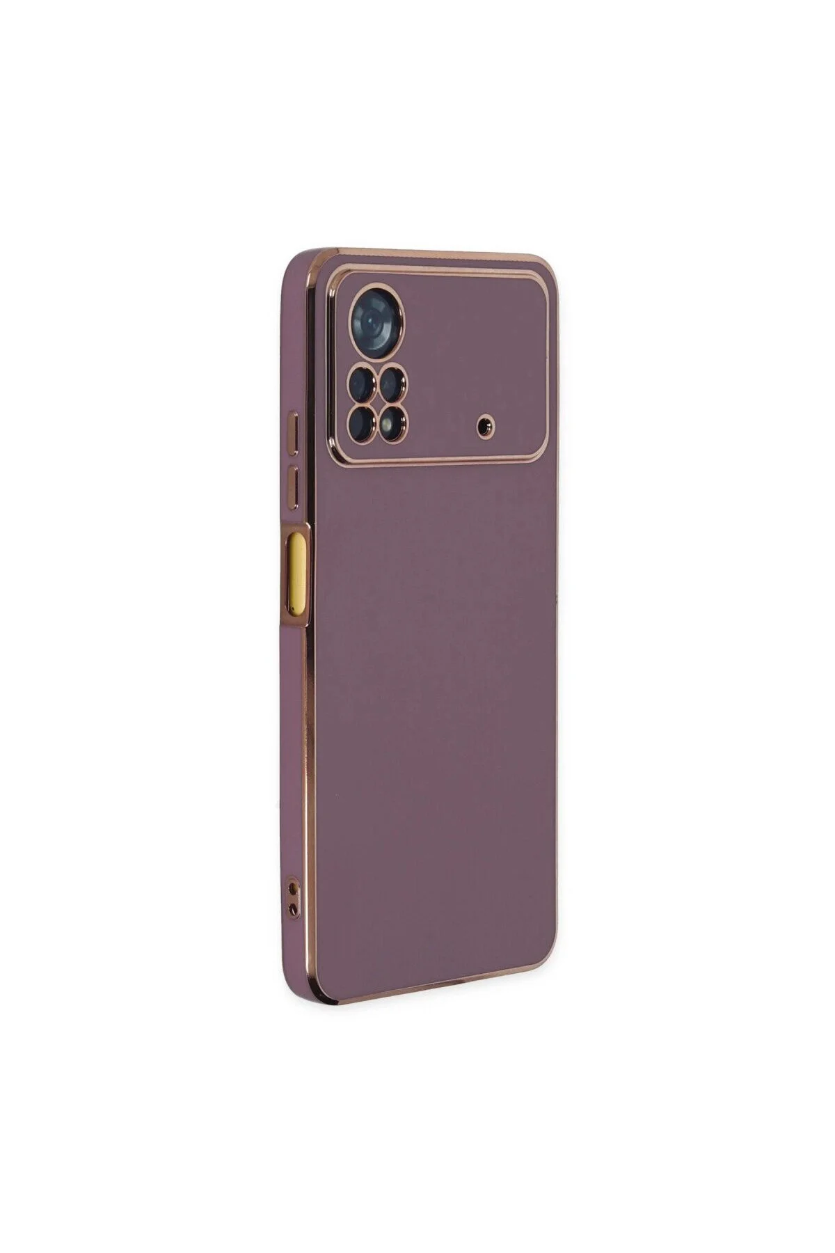 Xiaomi Poco X4 Pro 5g Kılıf Volet Silikon - Mor Xiaomi Poco X4 Pro 5g Kılıf Volet Silikon - Mor