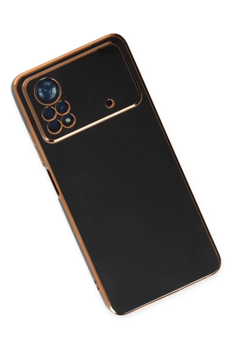 Xiaomi Poco X4 Pro 5G Kılıf Volet Silikon - Siyah Xiaomi Poco X4 Pro 5G Kılıf Volet Silikon - Siyah