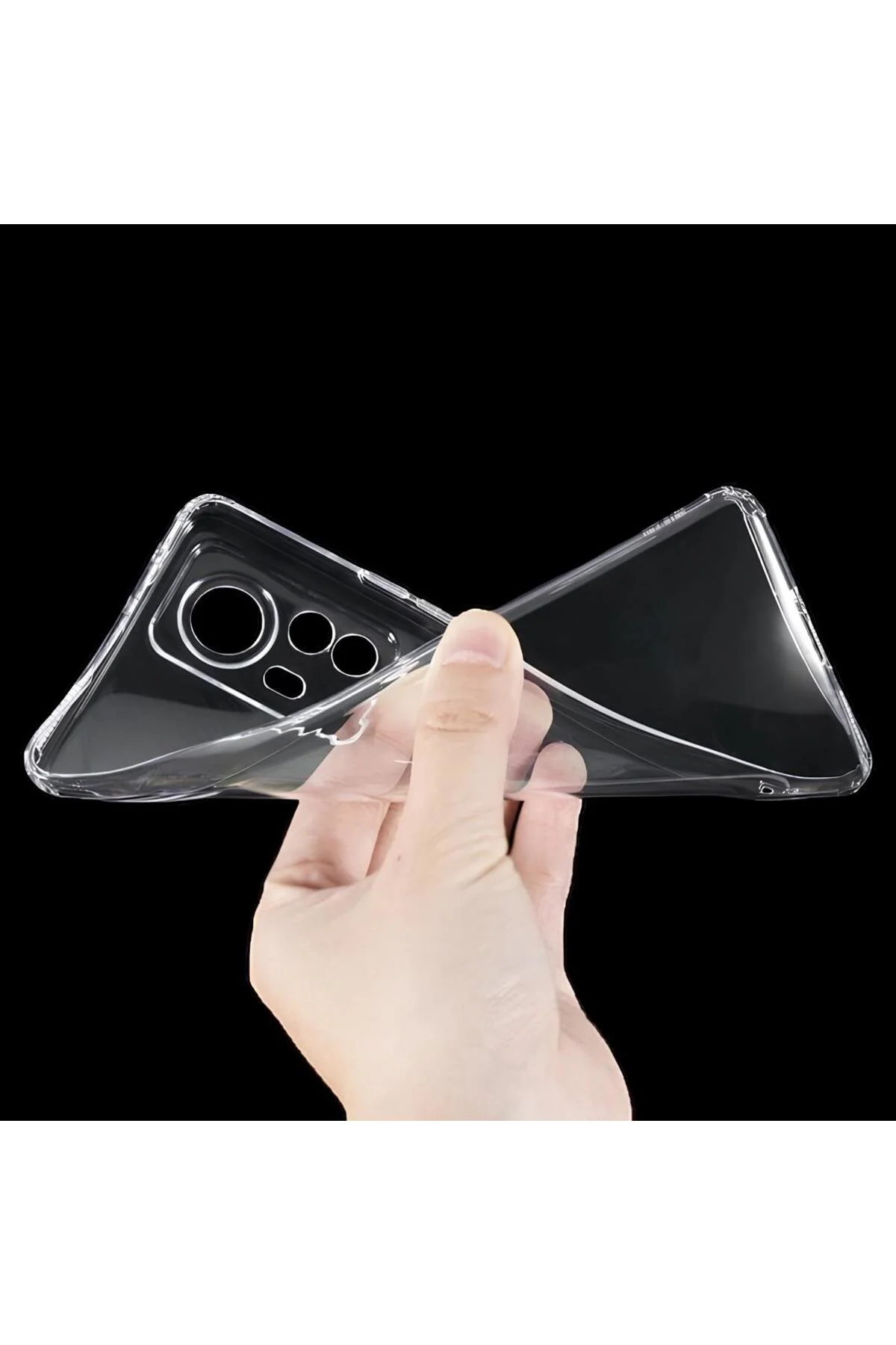 Xiaomi Poco X4 Pro 5G Premium Şeffaf Silikon Kılıf