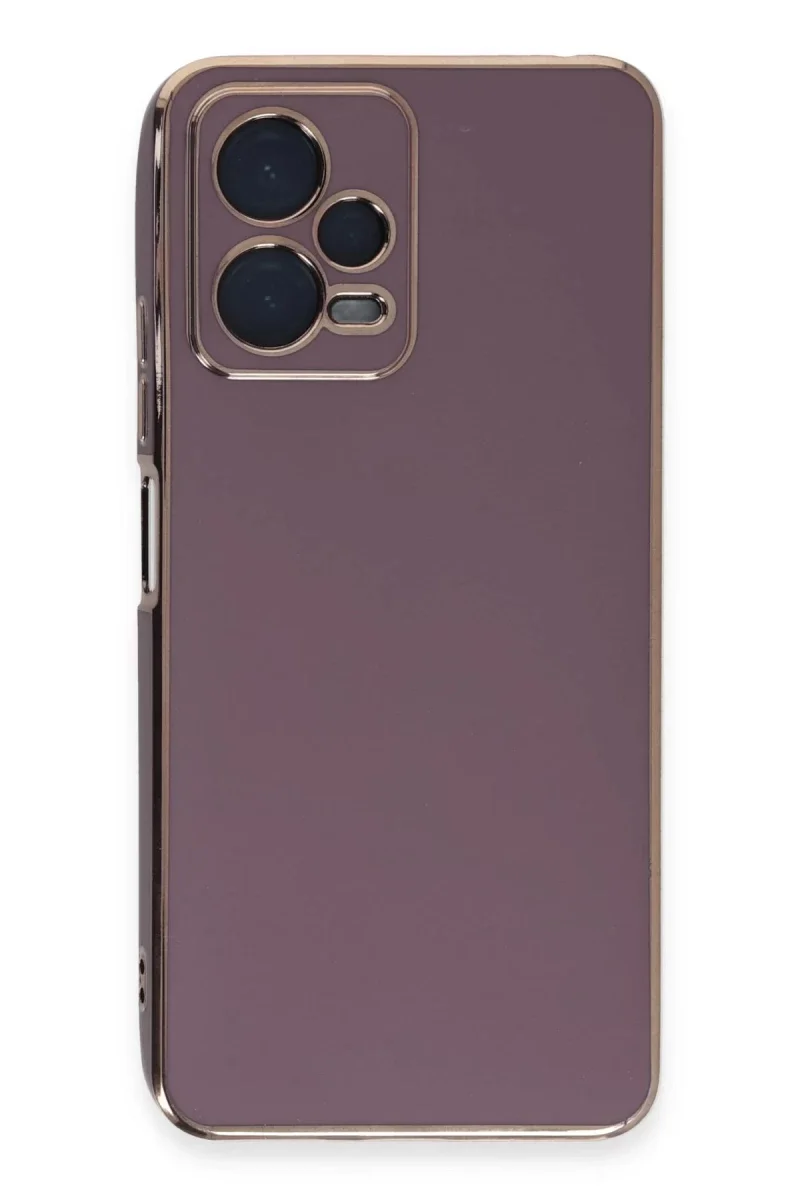 Xiaomi Poco X5 5G Kılıf Volet Silikon - Mor