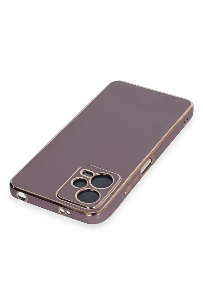Xiaomi Poco X5 5G Kılıf Volet Silikon - Mor
