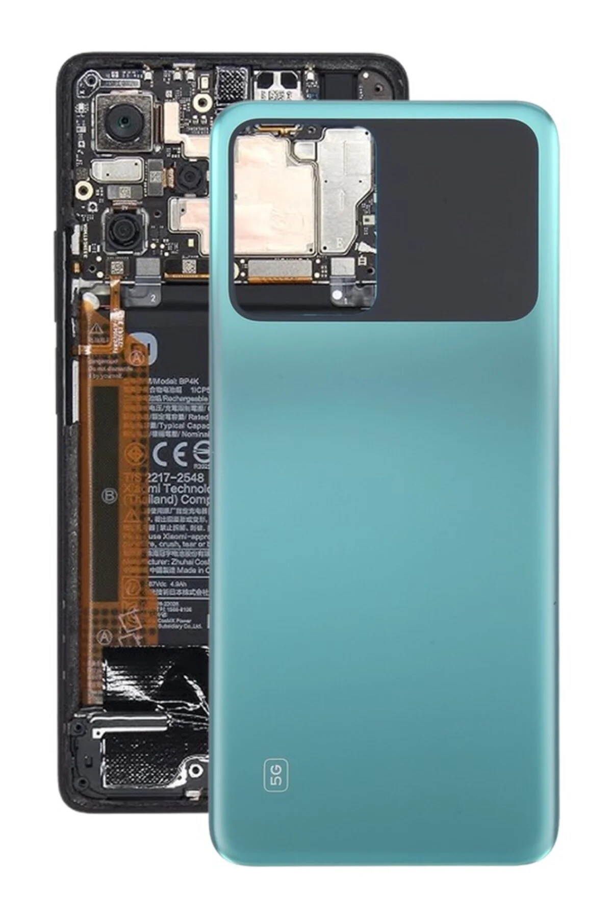 Xiaomi Poco X5 Için Arka Kapak Mavi