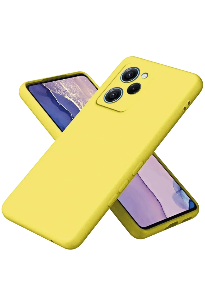 Xiaomi Poco X5 Pro 5G Nano içi Kadife Silikon - Sarı