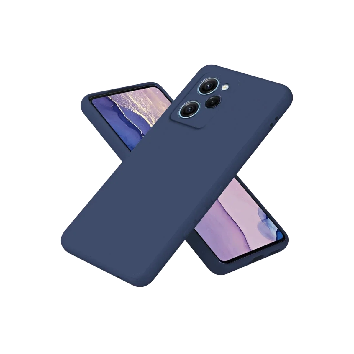 Xiaomi Poco X5 Pro 5G Nano içi Kadife Silikon - Lacivert