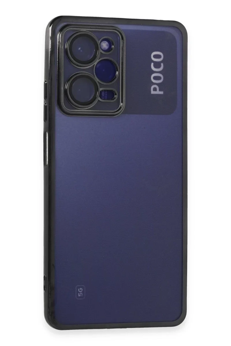 Xiaomi Poco X5 Pro 5G Kılıf Razer Lensli Silikon - Siyah Xiaomi Poco X5 Pro 5G Kılıf Razer Lensli Silikon - Siyah