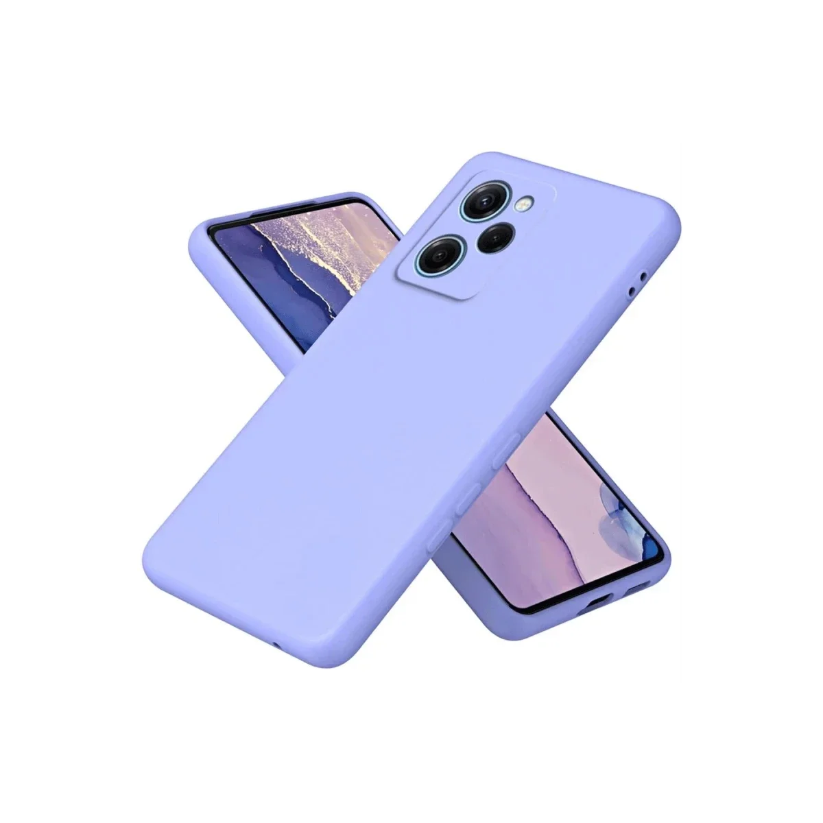 Xiaomi Poco X5 Pro 5G Nano içi Kadife Silikon - Lila