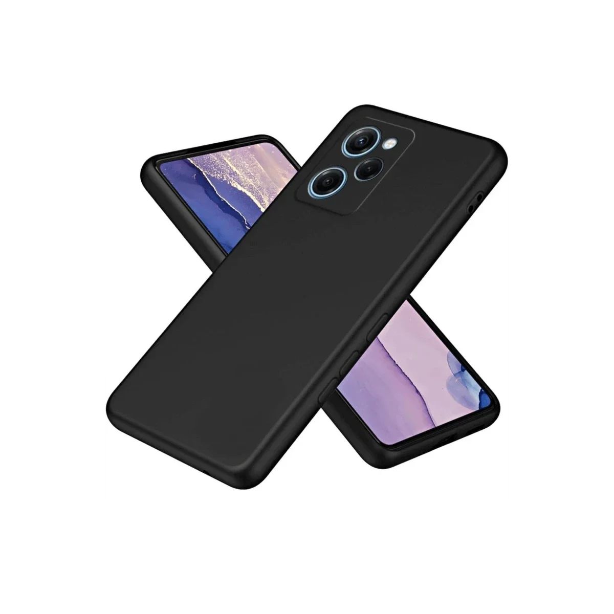 Xiaomi Poco X5 Pro 5G Nano içi Kadife Silikon - Siyah Xiaomi Poco X5 Pro 5G Nano içi Kadife Silikon - Siyah