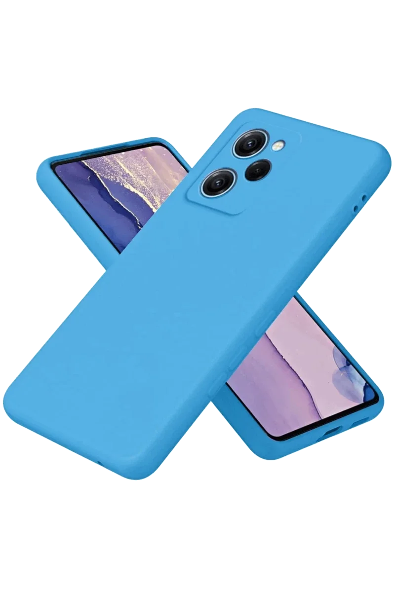 Xiaomi Poco X5 Pro 5G Nano içi Kadife Silikon - Mavi Xiaomi Poco X5 Pro 5G Nano içi Kadife Silikon - Mavi