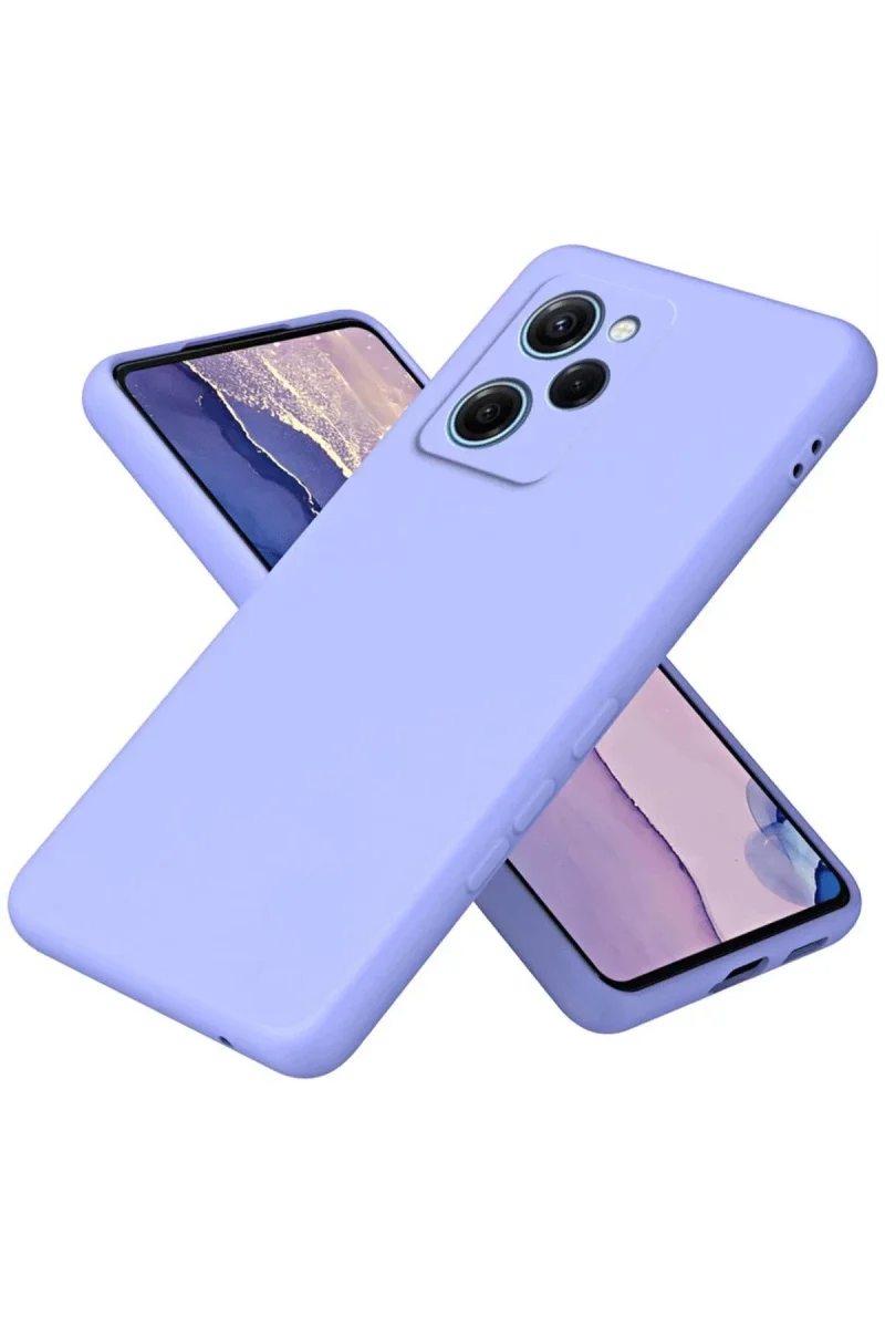 Xiaomi Poco X5 Pro 5G Nano içi Kadife Silikon - Lila