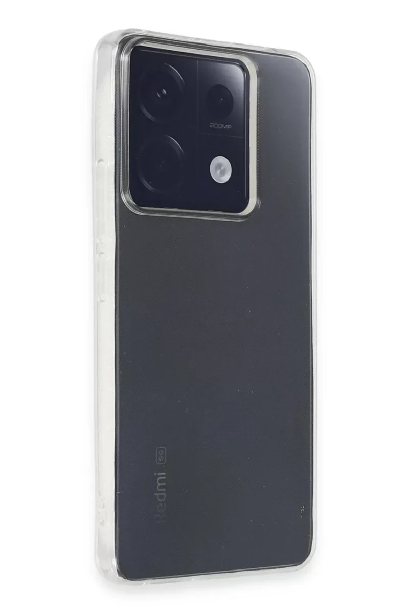Xiaomi Poco X6 Kılıf Lüx Şeffaf Silikon Xiaomi Poco X6 Kılıf Lüx Şeffaf Silikon