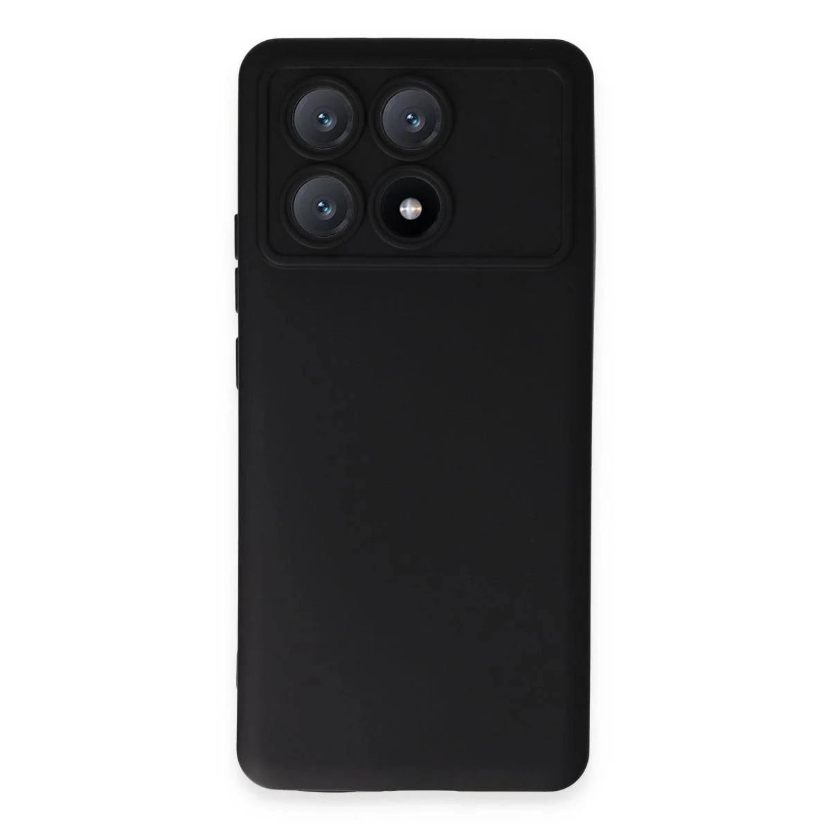 Xiaomi Poco X6 Pro ile Uyumlu Nano İçi Kadife Silikon Kılıf - Siyah Fiyatı, Yorumları ve Özellikleri