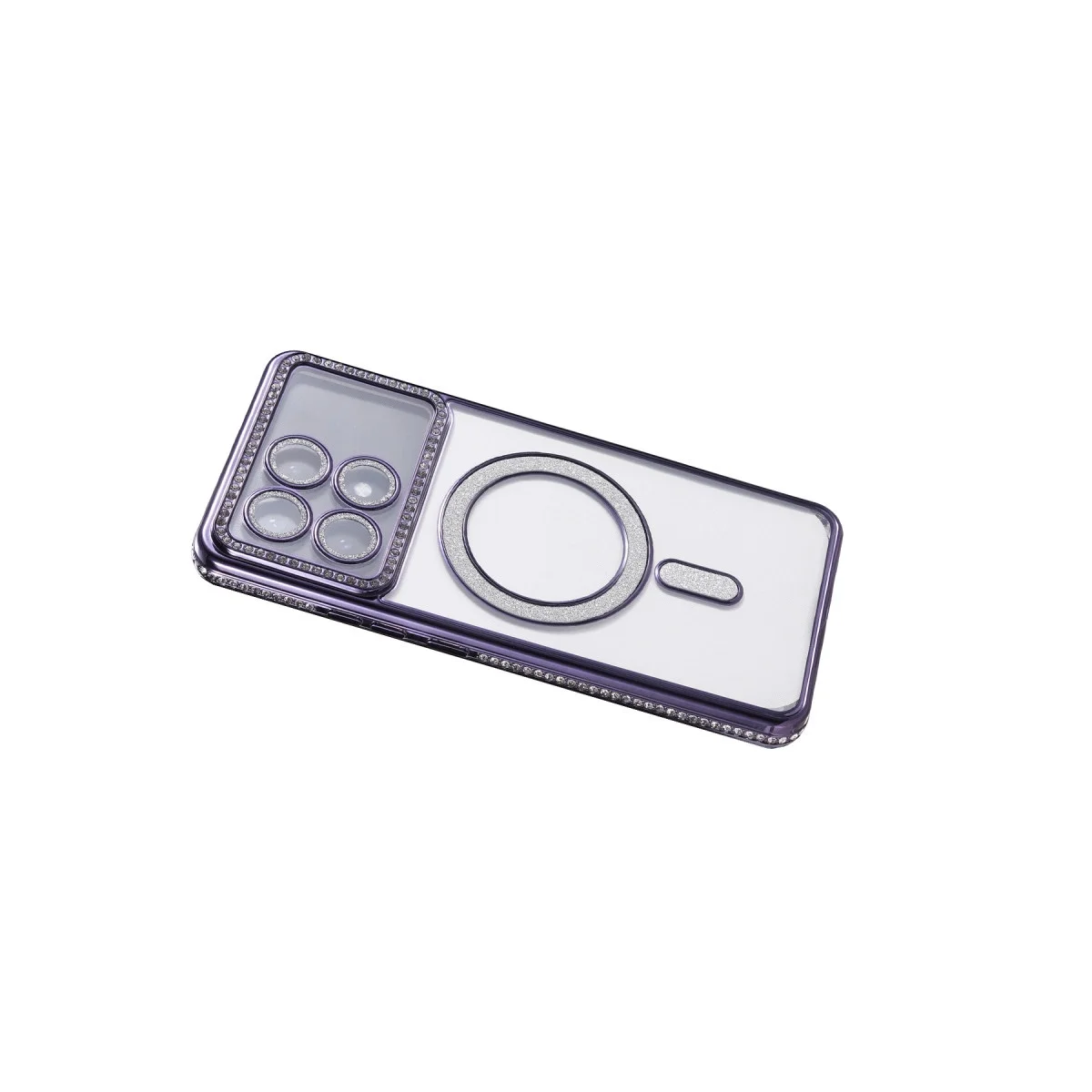 Xiaomi Poco X6 Pro Joke Simli Magneticsafe Kılıf - Derin Mor Xiaomi Poco X6 Pro Joke Simli Magneticsafe Kılıf - Derin Mor