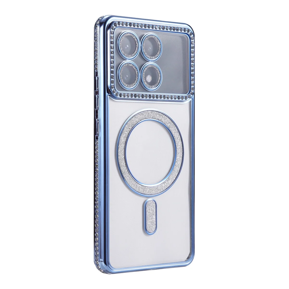 Xiaomi Poco X6 Pro Joke Simli Magneticsafe Kılıf - Mavi Xiaomi Poco X6 Pro Joke Simli Magneticsafe Kılıf - Mavi