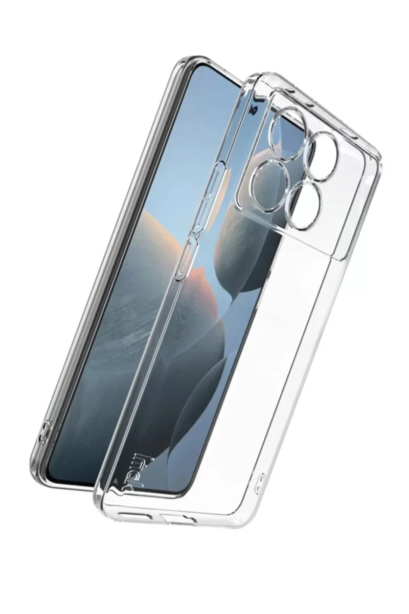Xiaomi Poco X6 Pro Kılıf Lüx Şeffaf Silikon Xiaomi Poco X6 Pro Kılıf Lüx Şeffaf Silikon