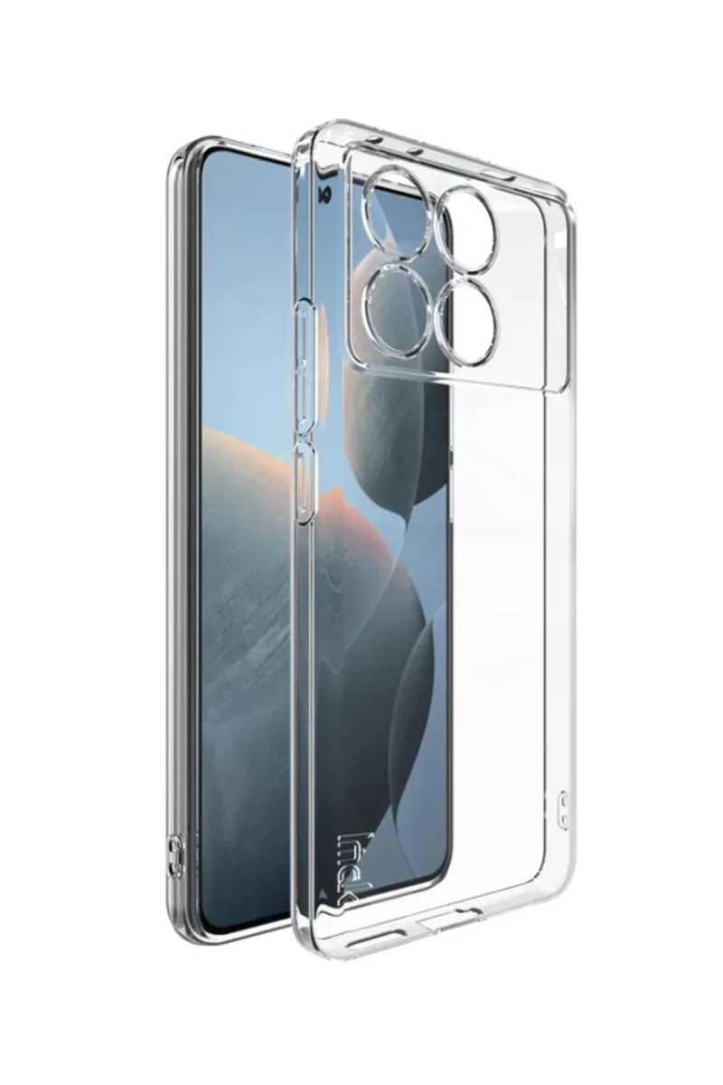 Xiaomi Poco X6 Pro Kılıf Lüx Şeffaf Silikon Xiaomi Poco X6 Pro Kılıf Lüx Şeffaf Silikon