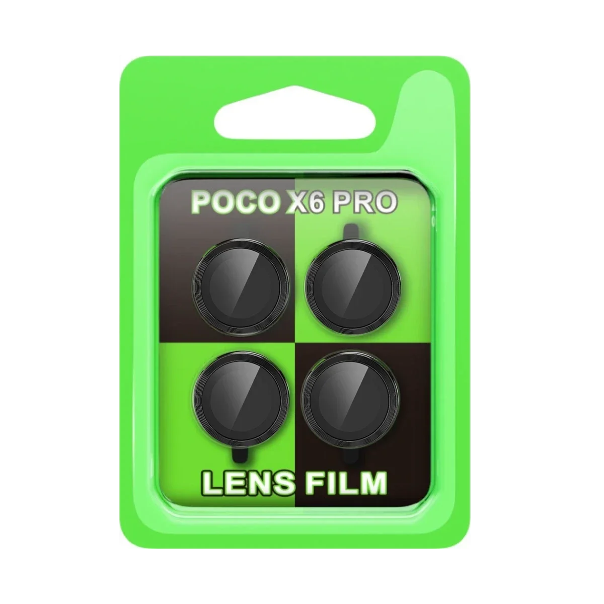 Xiaomi Poco X6 Pro Raze Metal Kamera Lens - Siyah Xiaomi Poco X6 Pro Raze Metal Kamera Lens - Siyah