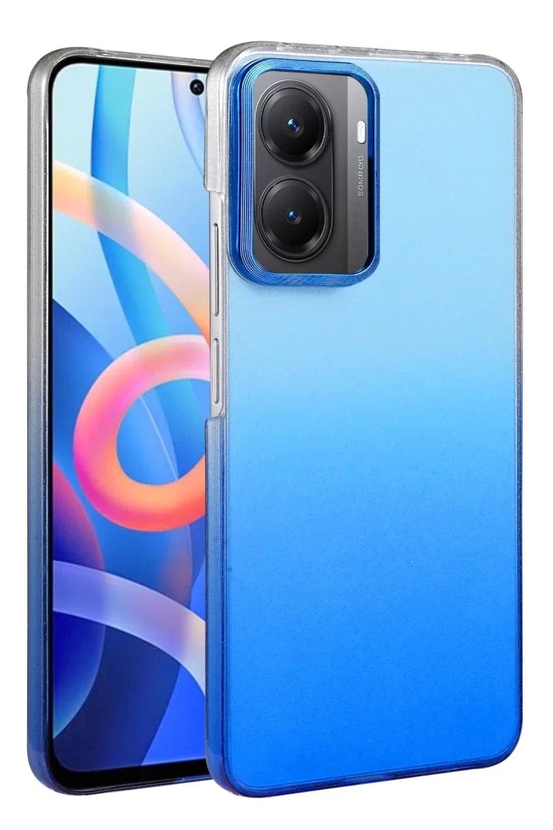 Xiaomi Poco X7 Pro Glossy Kapak - Mavi Xiaomi Poco X7 Pro Glossy Kapak - Mavi