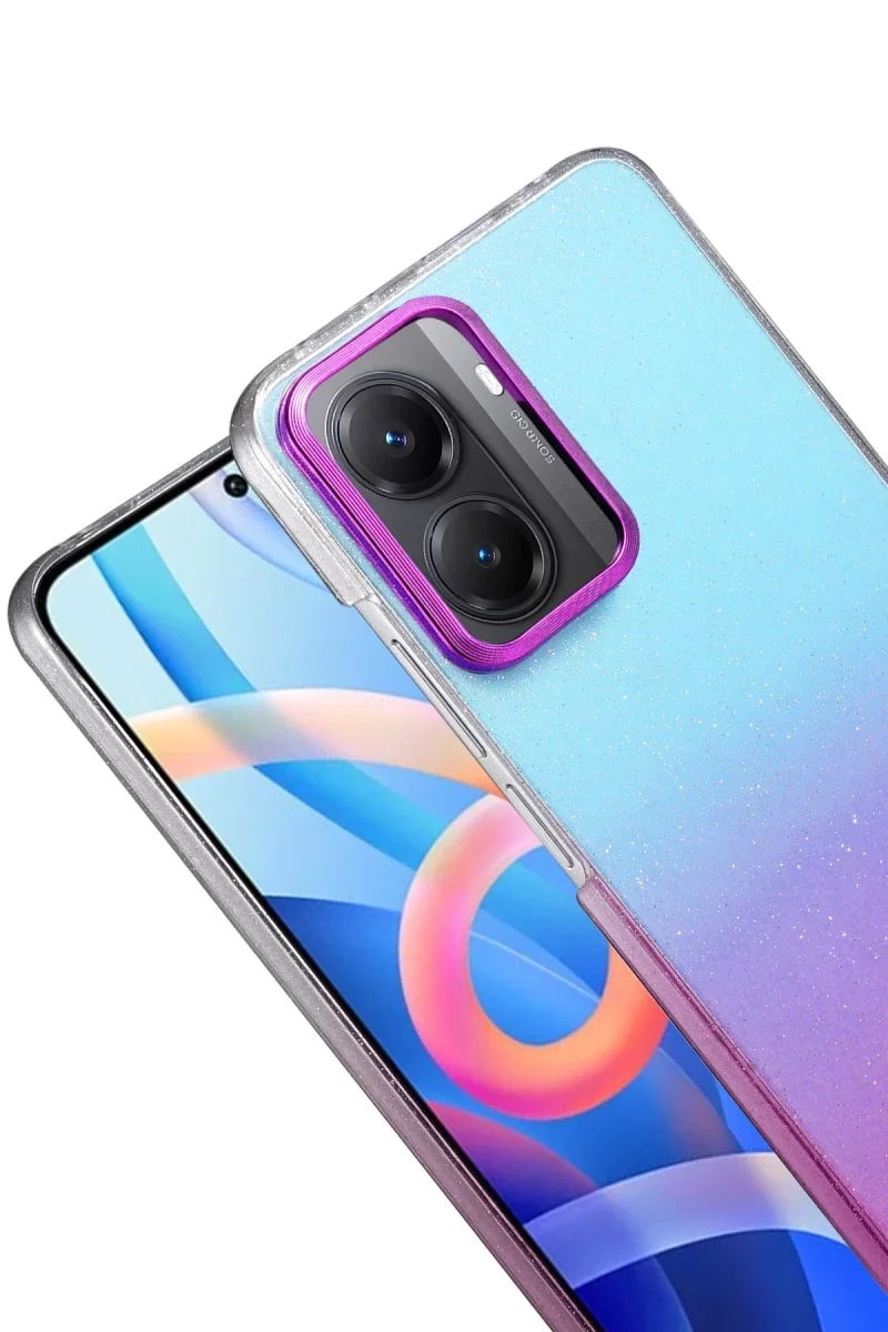 Xiaomi Poco X7 Pro Glossy Kapak - Mor Xiaomi Poco X7 Pro Glossy Kapak - Mor