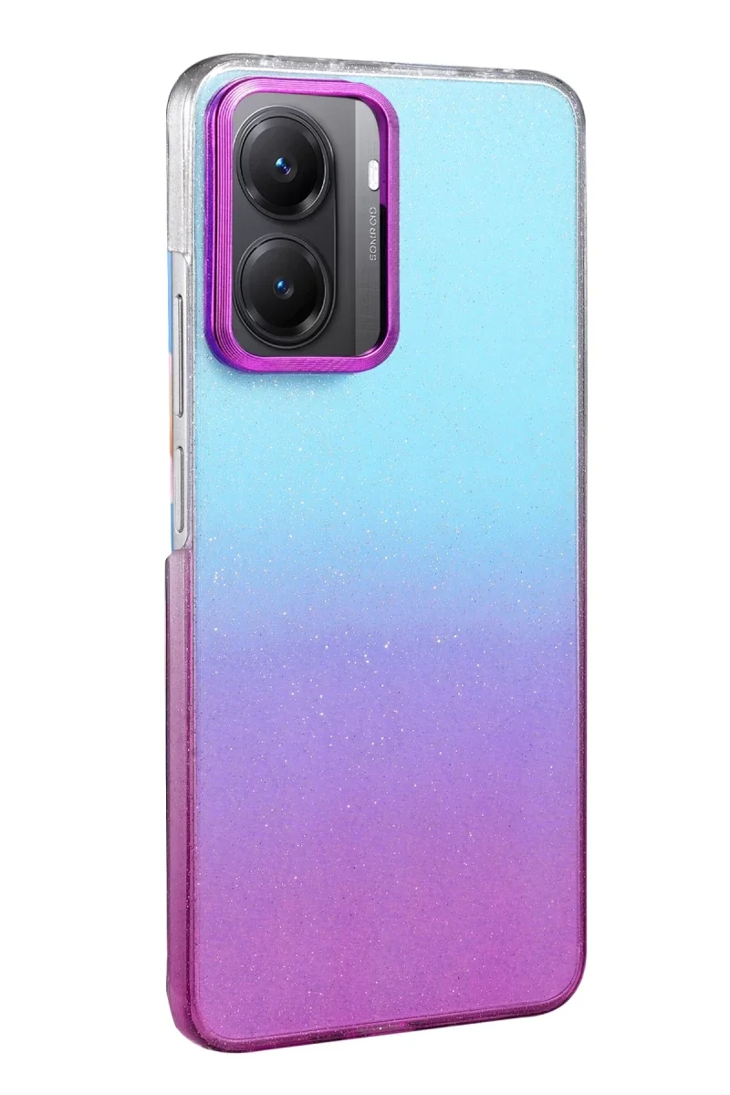 Xiaomi Poco X7 Pro Glossy Kapak - Mor Xiaomi Poco X7 Pro Glossy Kapak - Mor