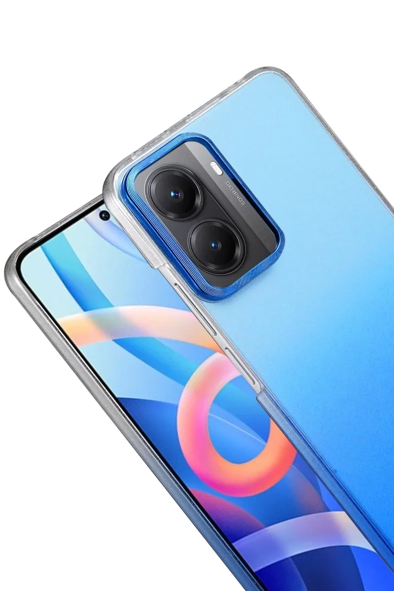 Xiaomi Poco X7 Pro Glossy Kapak - Mavi Xiaomi Poco X7 Pro Glossy Kapak - Mavi