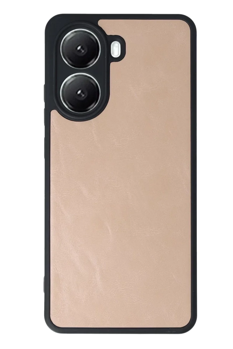 Xiaomi Poco X7 Pro Kılıf Aras Deri Kapak - Pudra