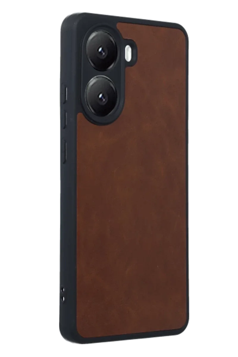 Xiaomi Poco X7 Pro Kılıf Aras Deri Kapak - Taba