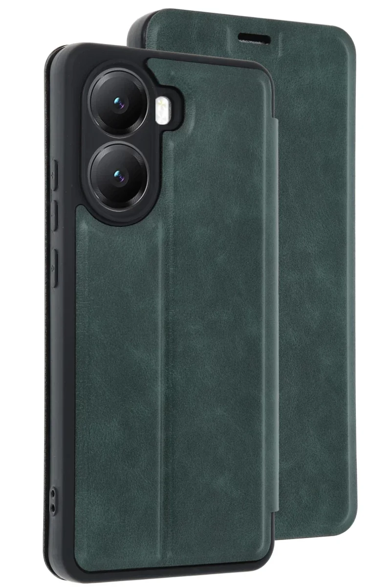 Xiaomi Poco X7 Pro Kılıf Flip Cover - Koyu Yeşil Fiyatı, Yorumları ve Özellikleri