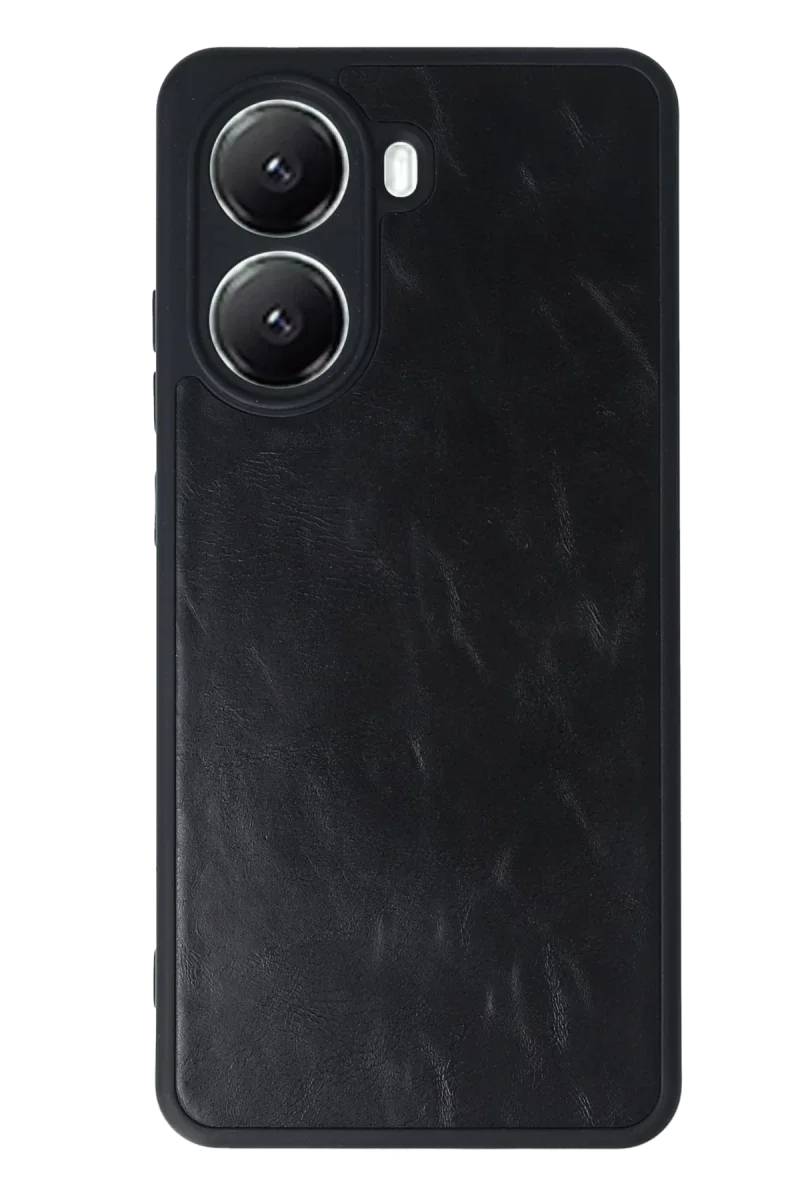 Xiaomi Poco X7 Pro Kılıf Aras Deri Kapak - Siyah