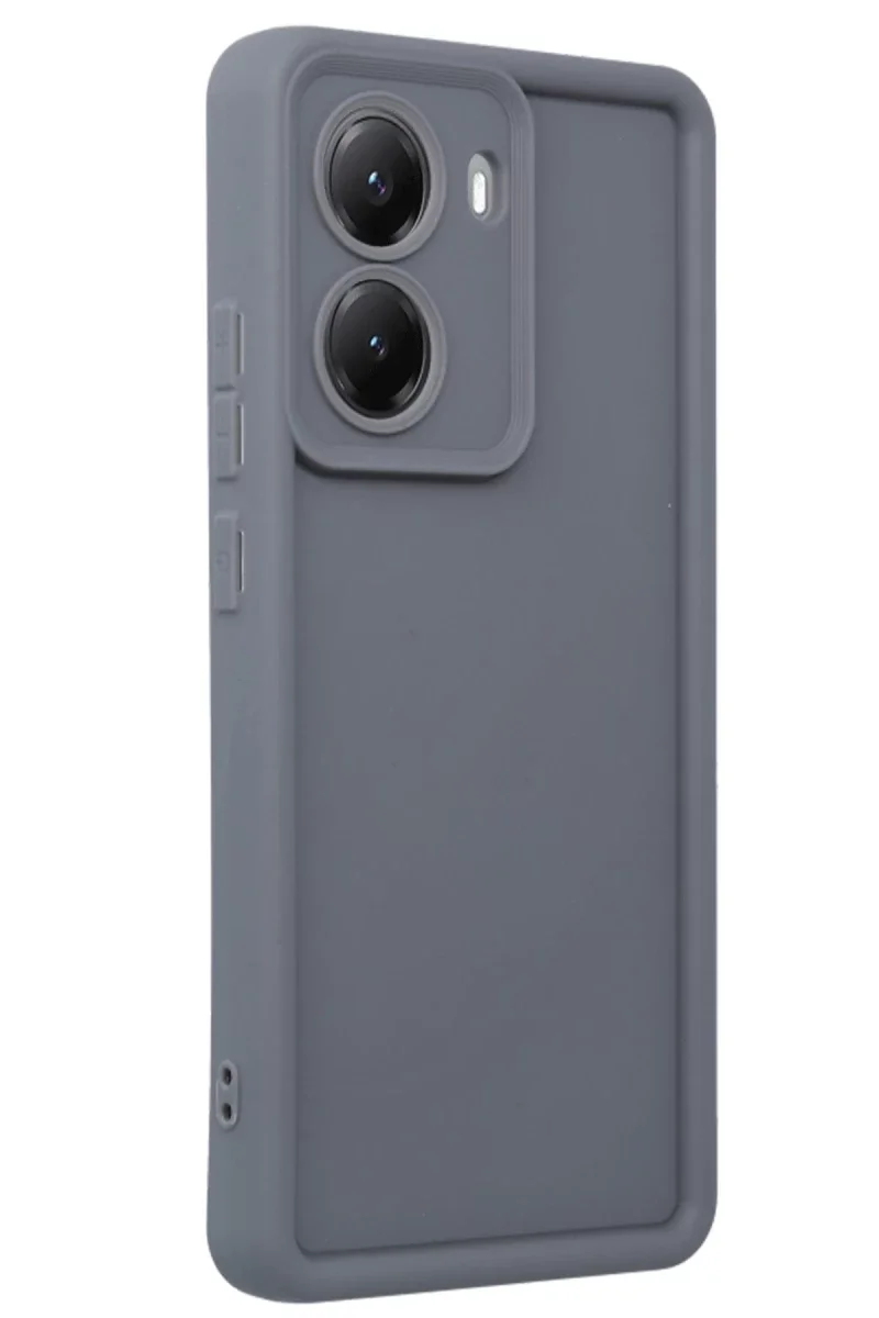 Xiaomi Poco X7 Pro Viera Silikon - Gri Xiaomi Poco X7 Pro Viera Silikon - Gri