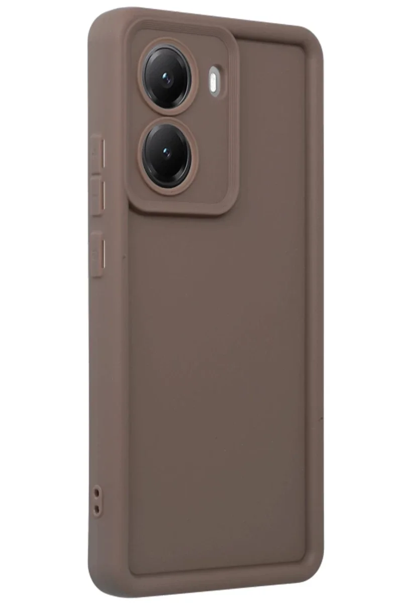 Xiaomi Poco X7 Pro Viera Silikon - Kahverengi